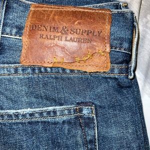 New Without Tags Ralph Lauren Denim & Supply Slim Fit Sz 42x32 button fly.